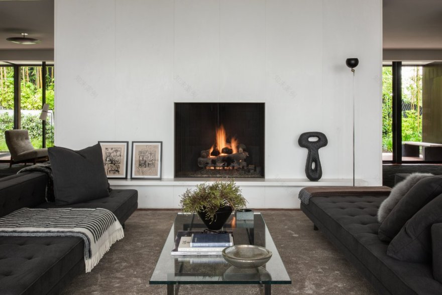 洛杉矶 Laccone 住宅,捕捉自然光的自由空间-4