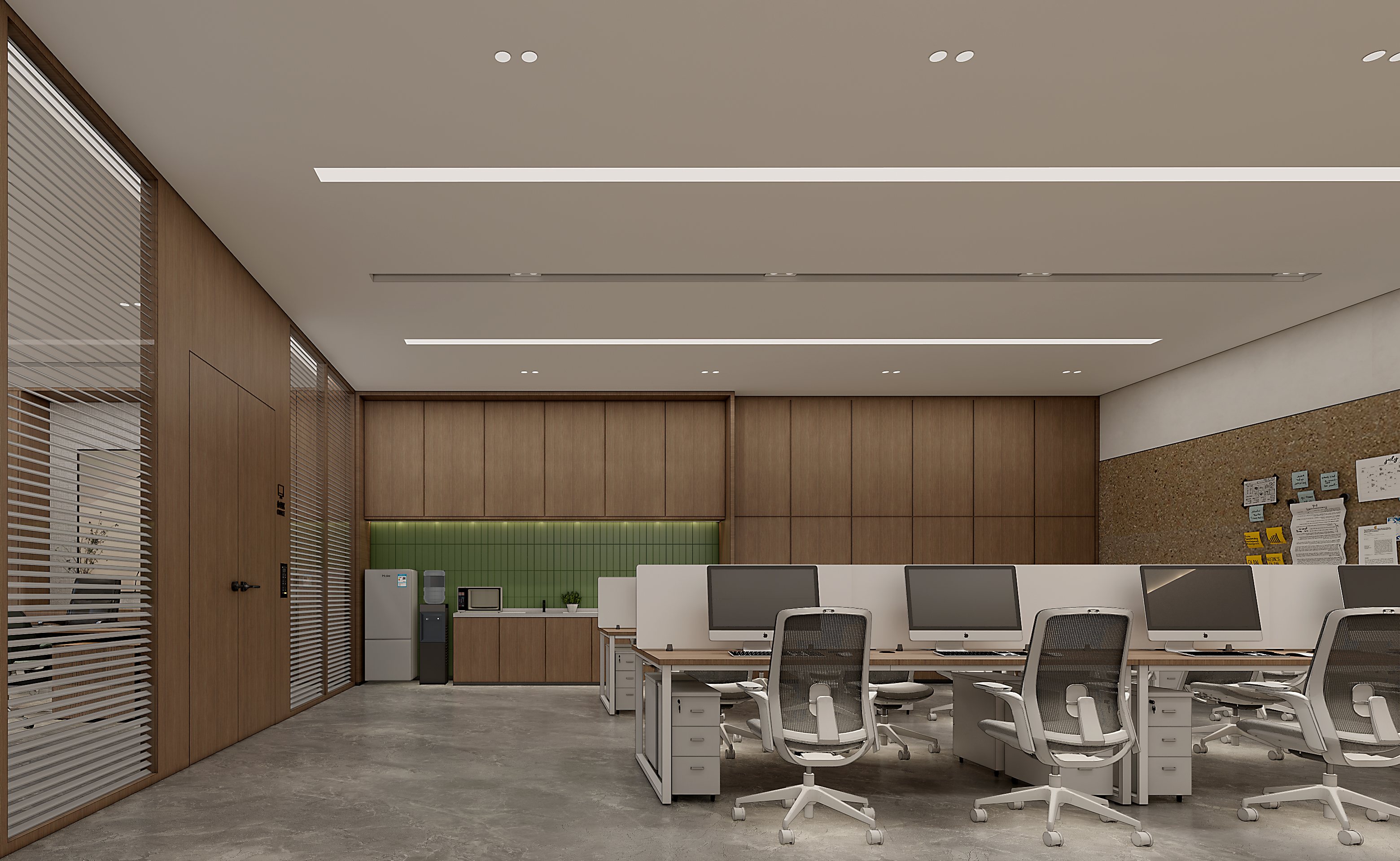 200平办公室设计|引光入室-3