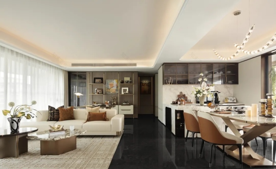 保亿·中央润府丨中国重庆丨海力空间设计-35