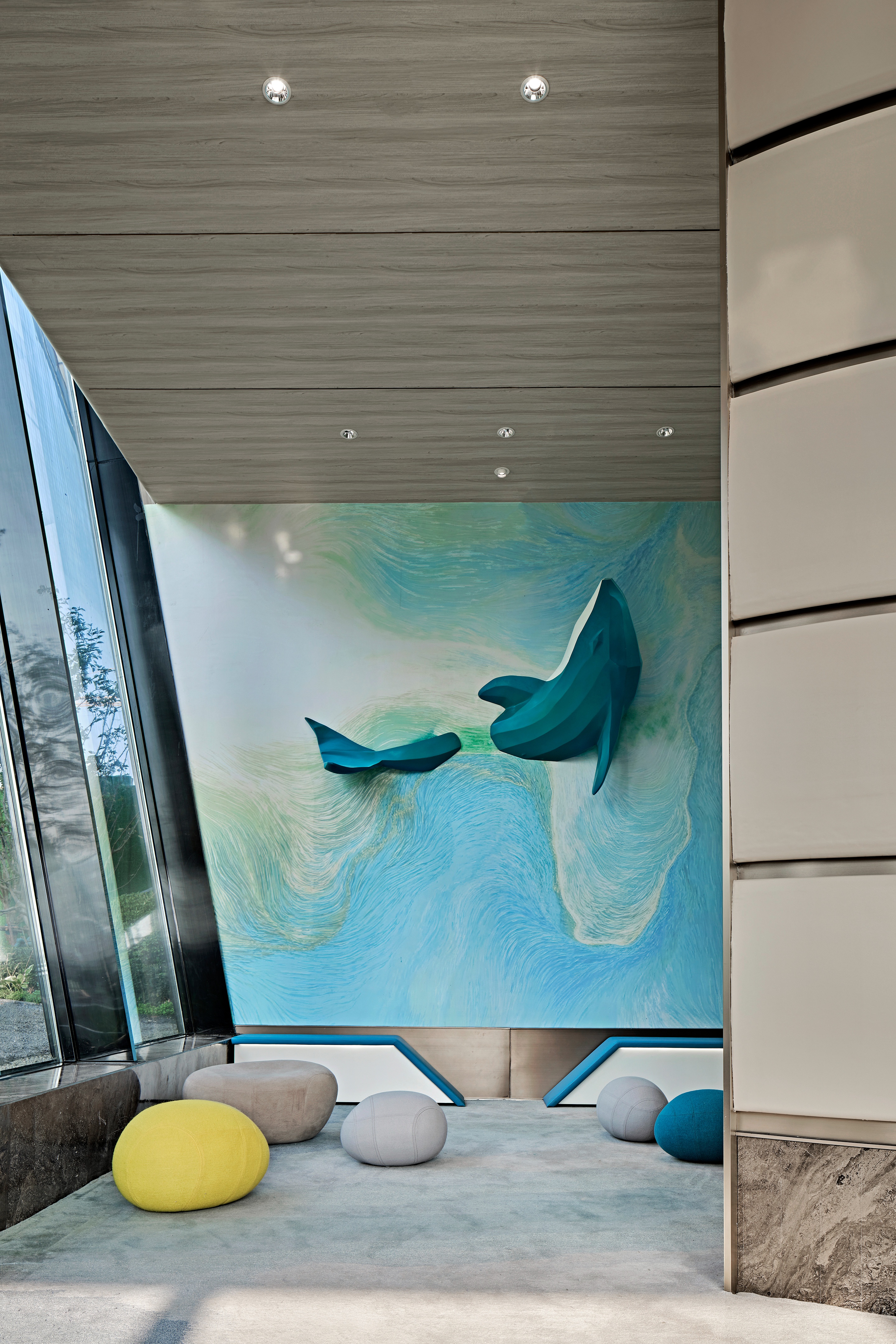 金地华发·峯范售楼处丨中国威海丨EH DESIGN GROUP棣赞室内设计团队,棣品软装陈设团队-35