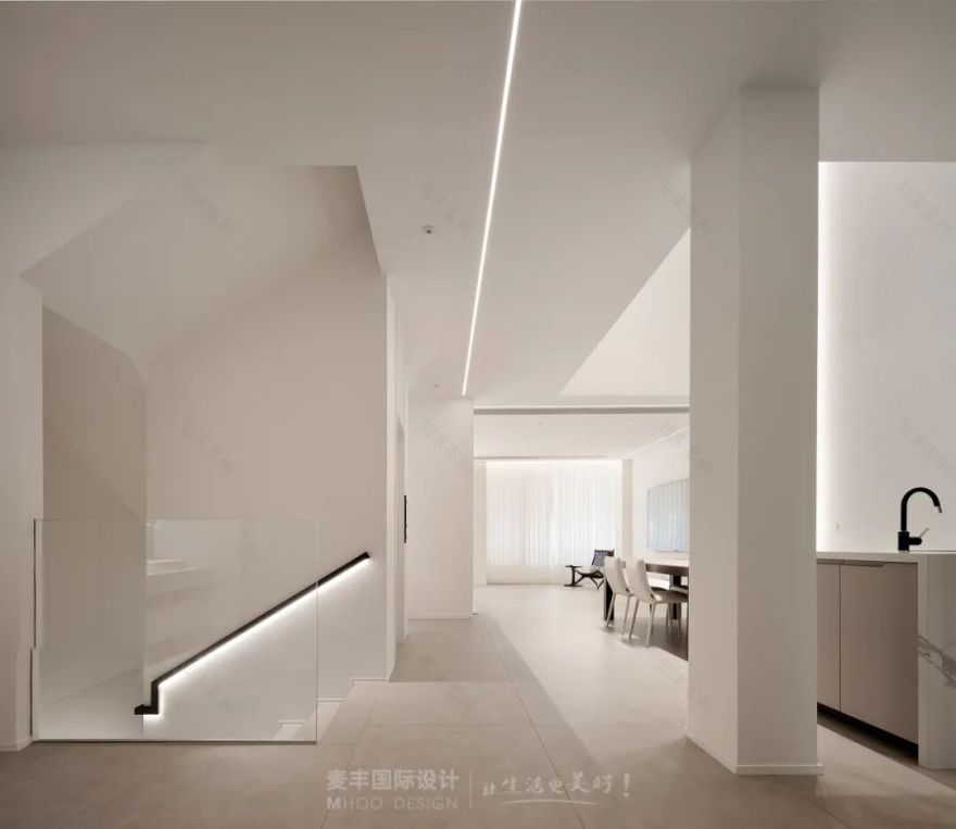 MHOO|新湖菲林500㎡极简风:空境之美,力量的克制-15
