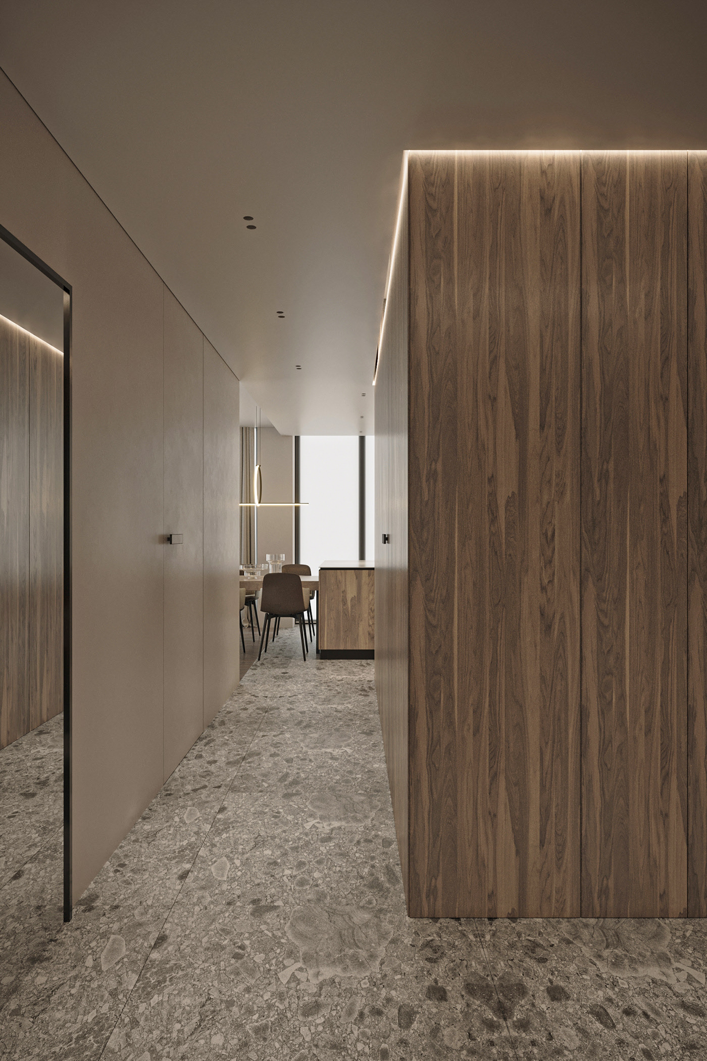 60平，现代质朴空间设计-3