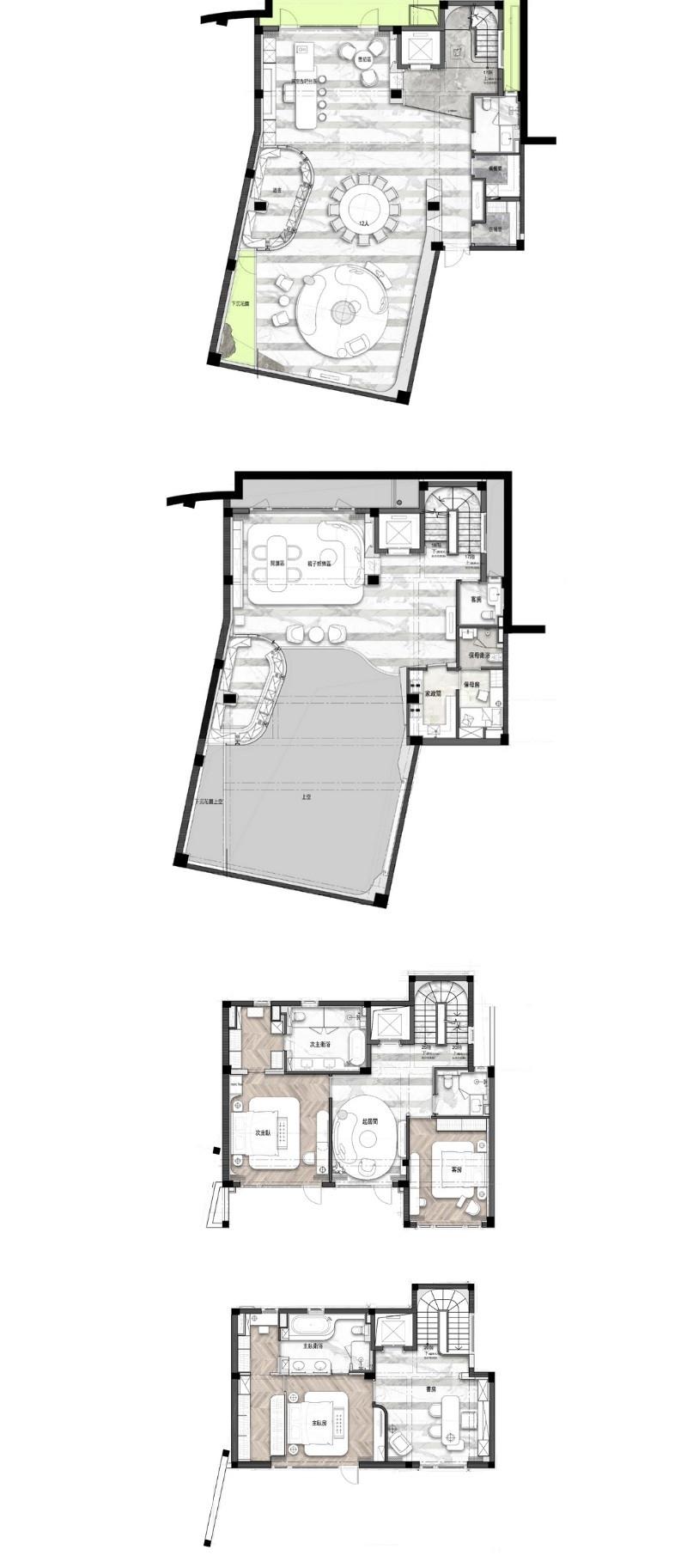 余姚·云栖江南里别墅样板间丨中国宁波丨邱德光团队（主创邱德光,杨尹赢,陈惠君等）-9