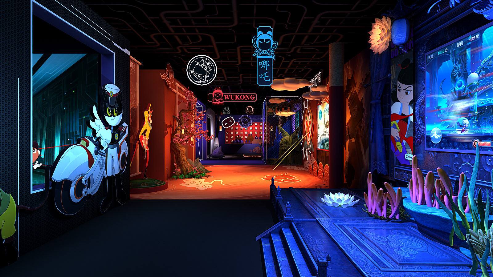 上美&百度展厅-7