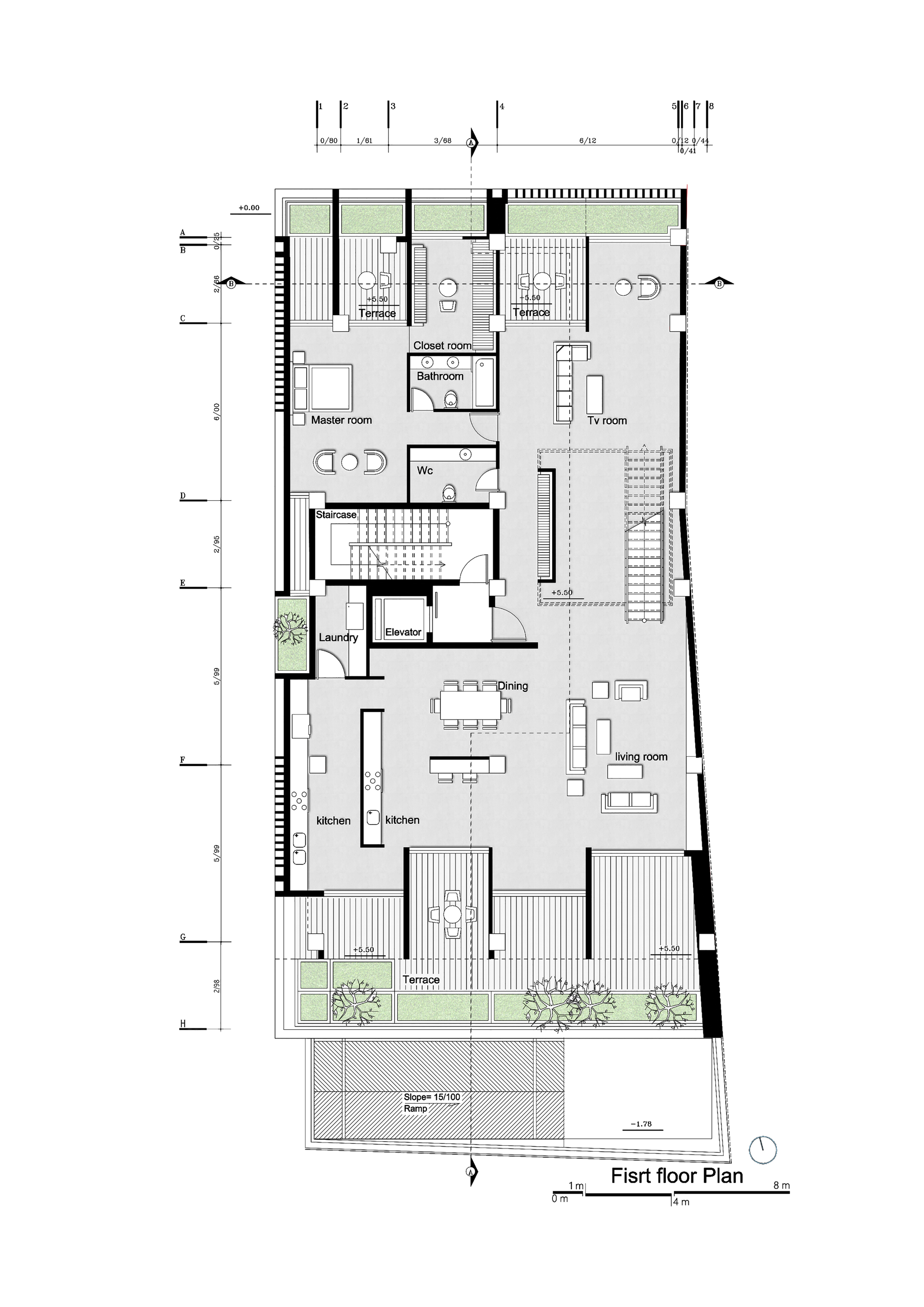 邦拉德住宅丨伊朗丨Mohat Office-15