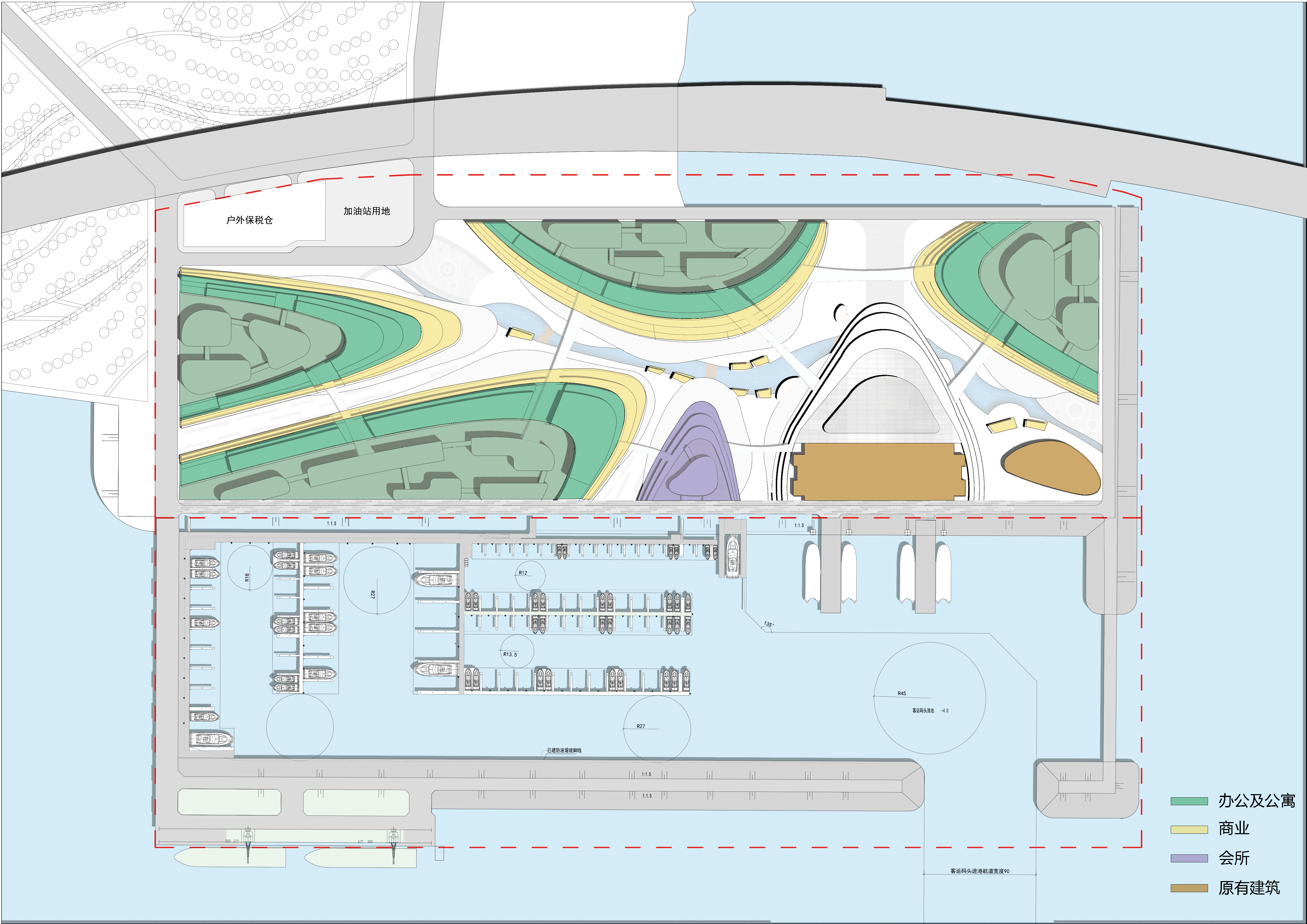 Shenzhen Bao'an International Yacht Port | Shenzhen Huazhu Architectural & Engineering Design Co., Ltd-12