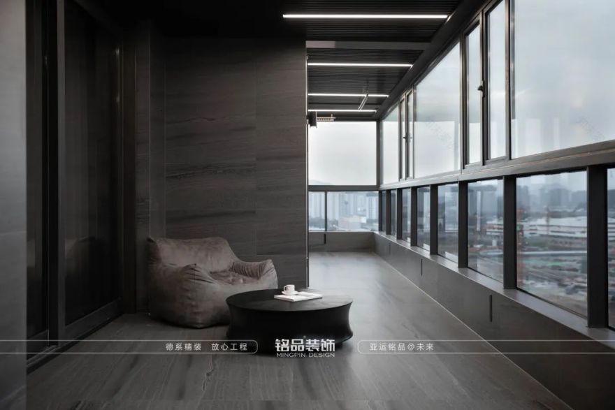 工业风家居典范 · 深灰岩值之美丨中国杭州丨铭品装饰-45