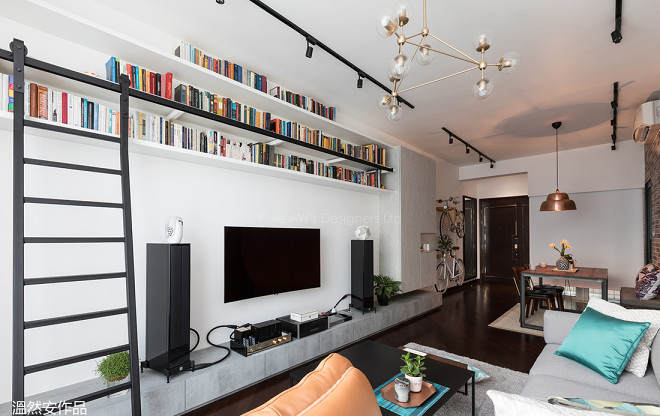 香港82㎡现代轻工业风格住宅  溫然安-4