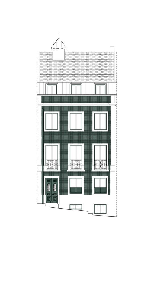 里斯本绿意盎然的老建筑改造丨葡萄牙里斯本丨BICA Arquitectos-41