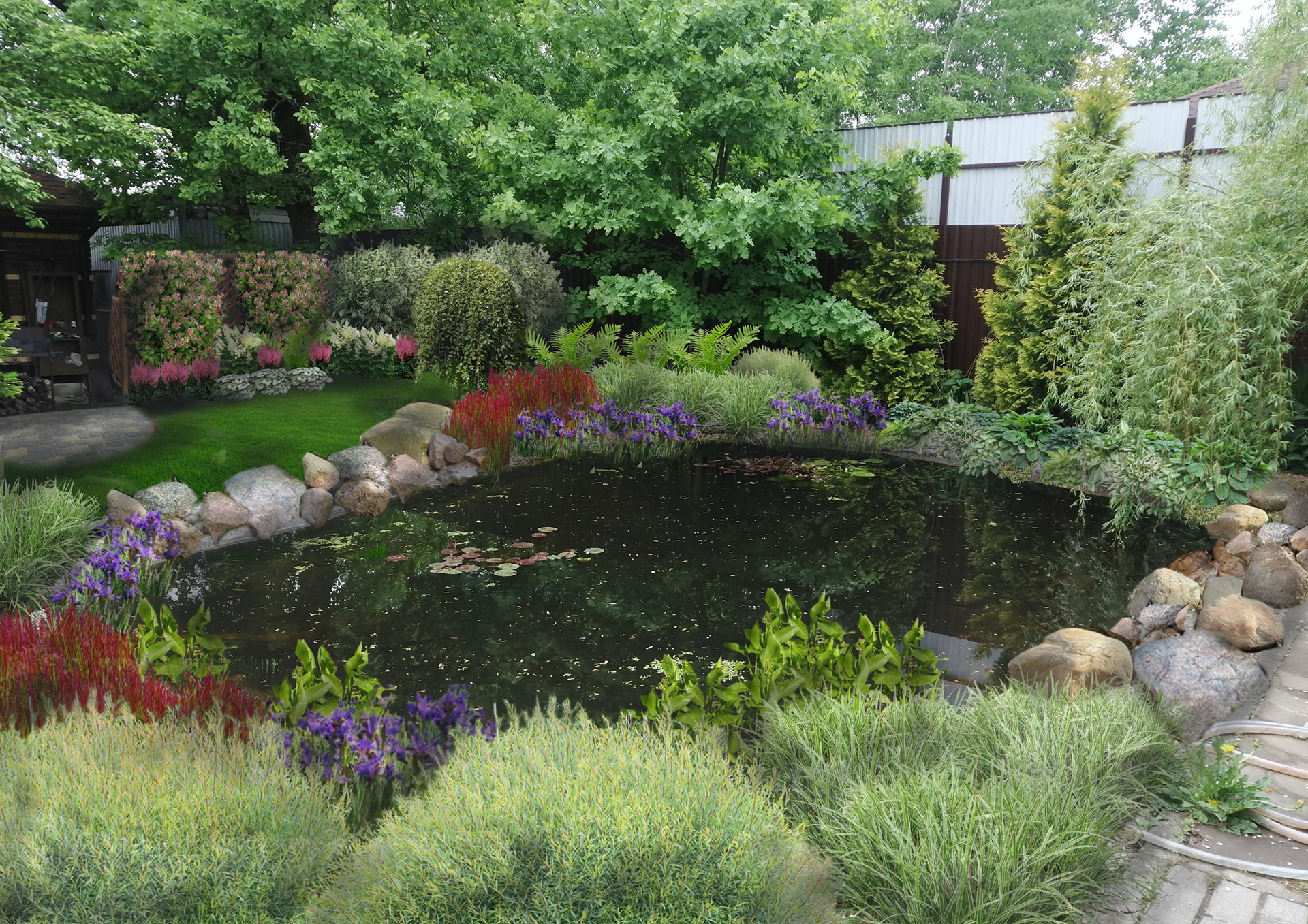 Obninsk私人花园重建-14