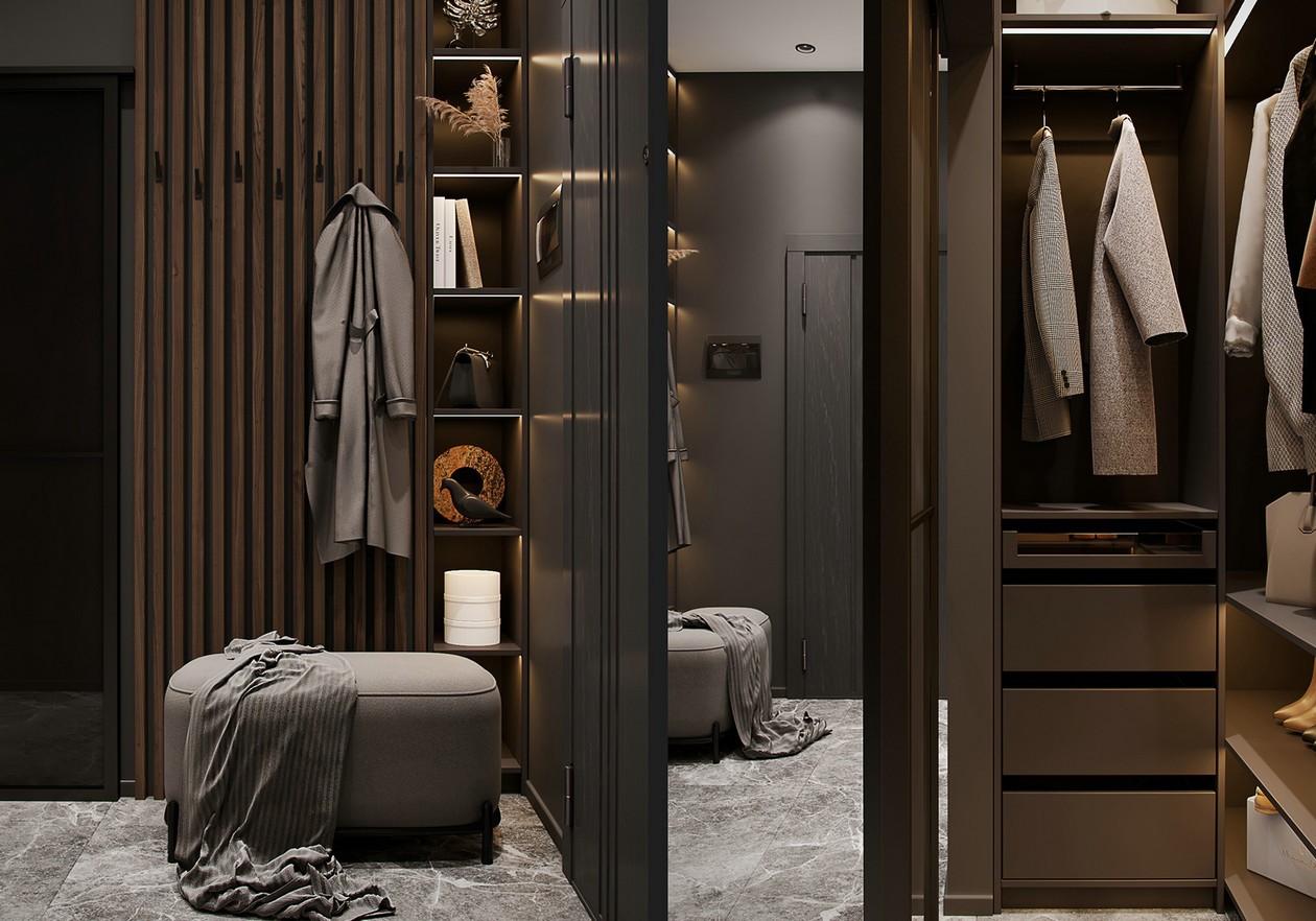 大理石与棕色，优雅风韵动人心弦-1