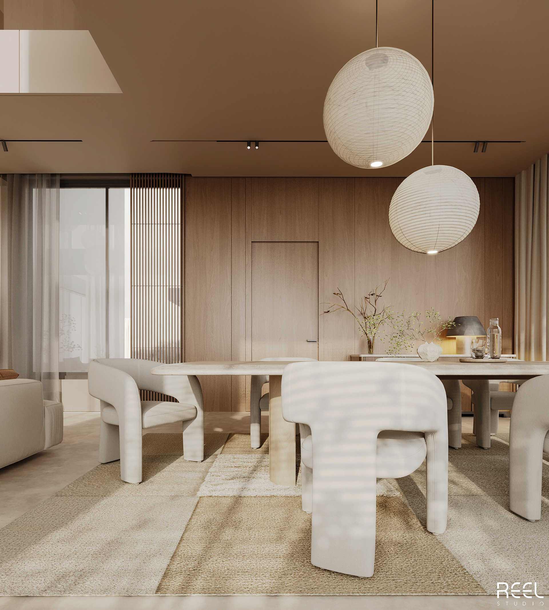 Living · Dining Room室内设计项目丨Reel Studio-6