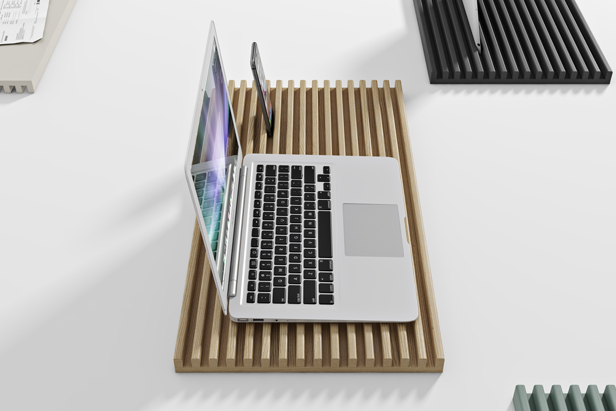 Ripple多功能办公桌支架丨乌克兰设计师Pavel Vetrov-29