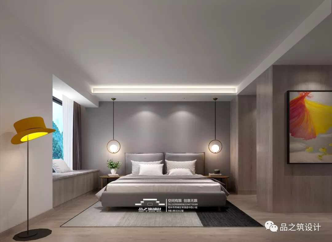 128㎡公园 1 号极致简约风空间设计,彰显高品质生活态度-14