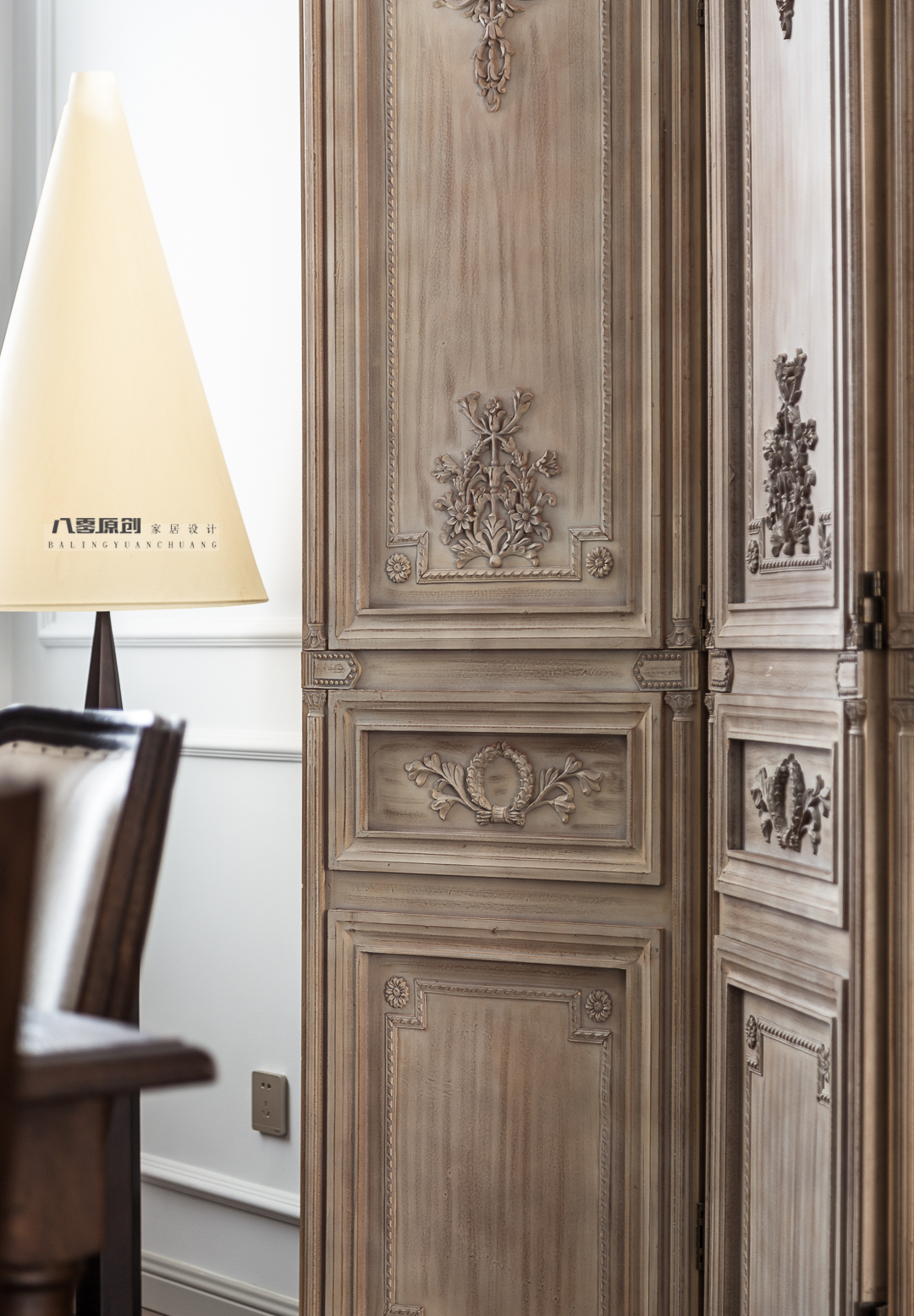 暖享时光 | 淄博颐丰花园 175㎡美式复古风全案设计-28