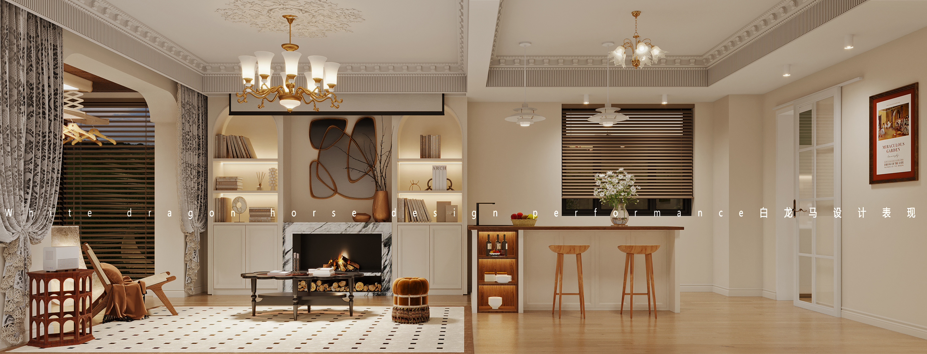 法式复古别墅-7