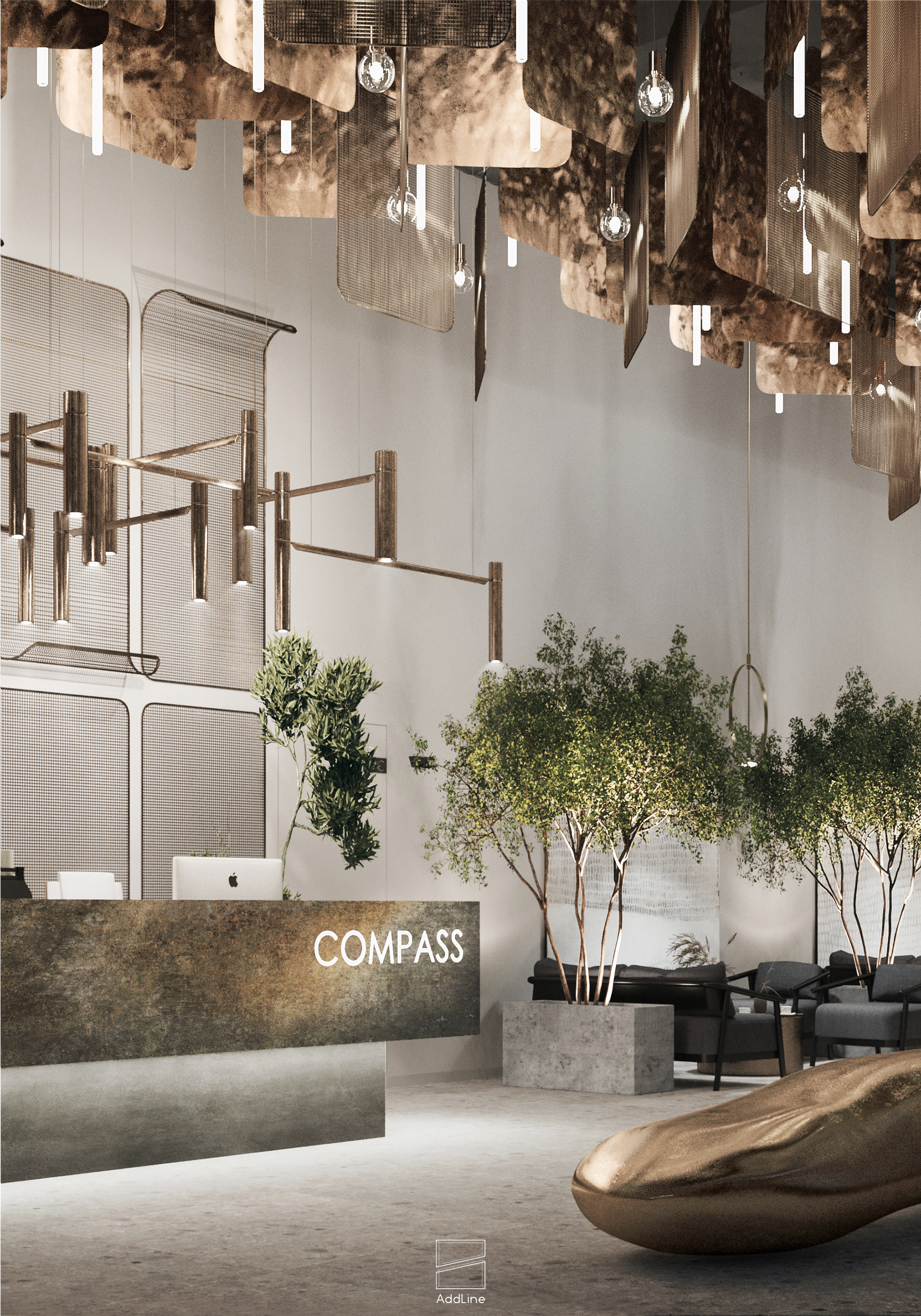 ЖК "COMPASS" Hall-1