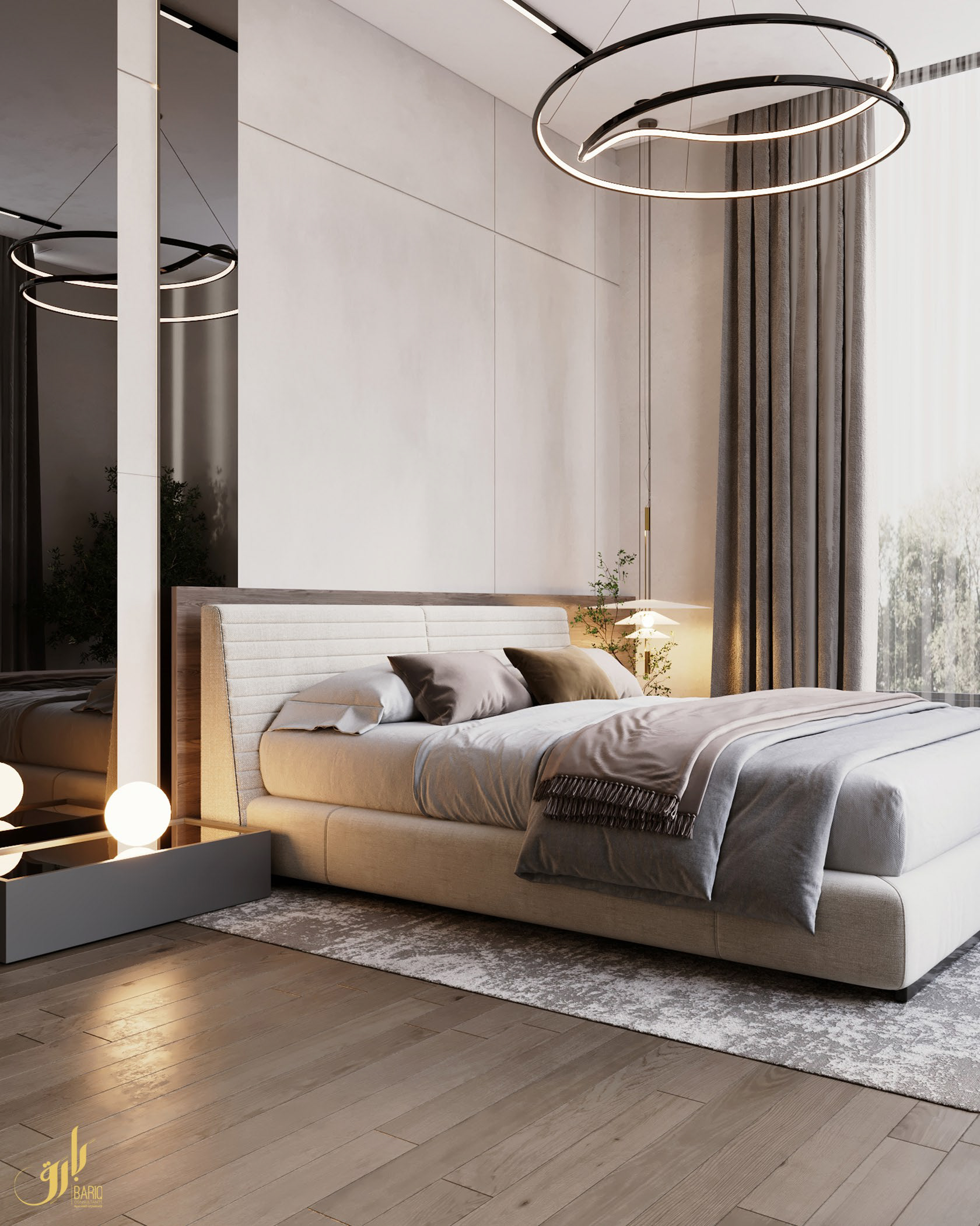 A·A 现代别墅室内设计丨沙特阿拉伯丨Bariq Consultants-61