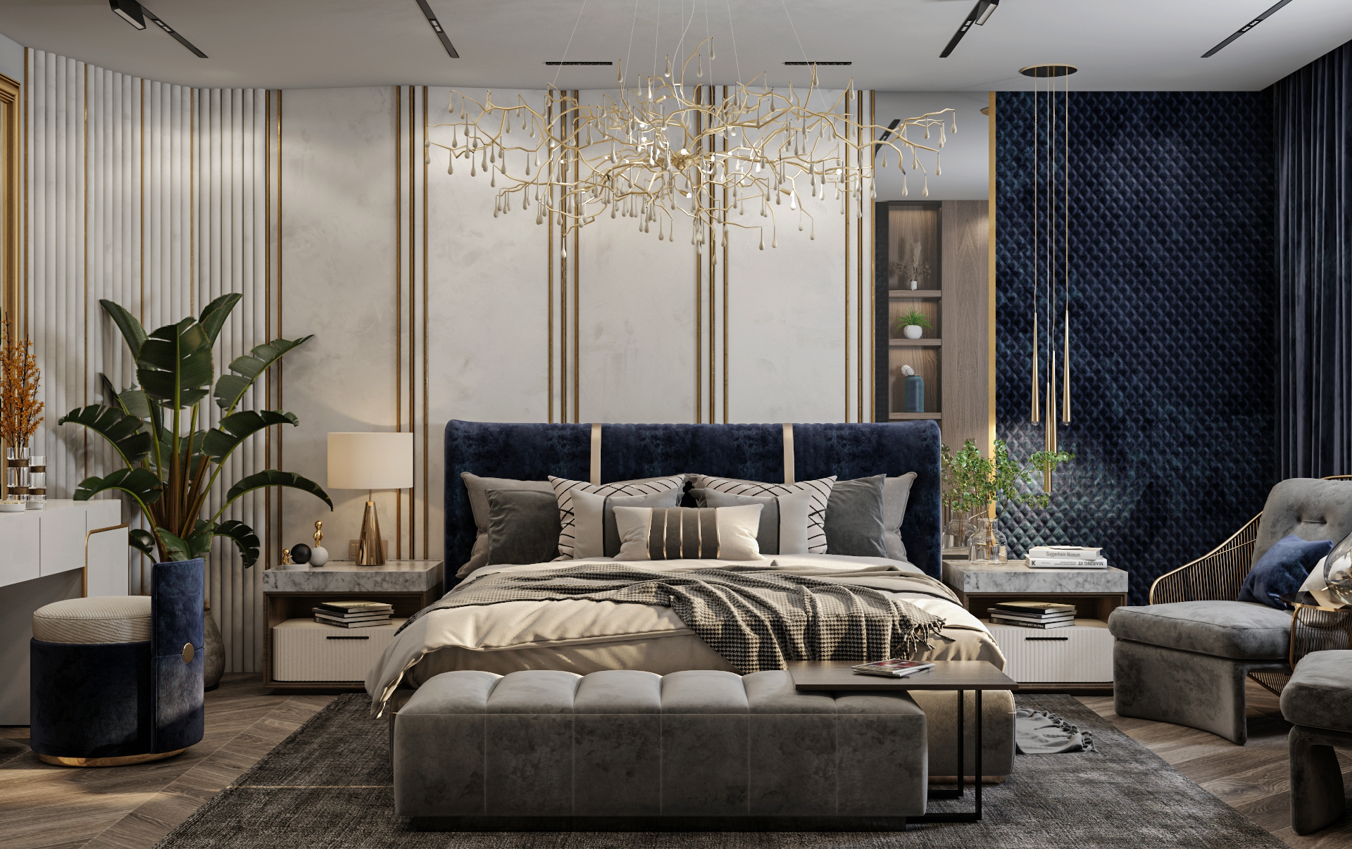 豪华主卧套房丨E V E N T O designs-2