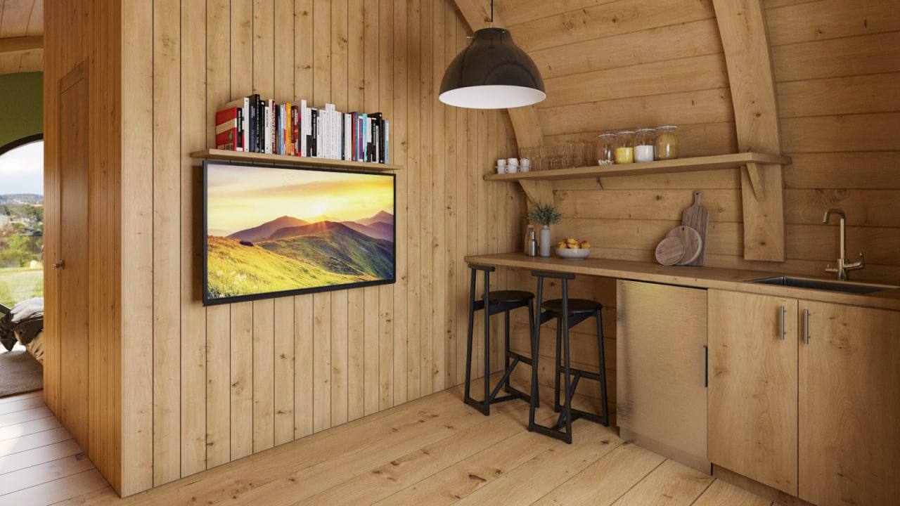 Off Grid Cabin in Kentucky, 288sqf-3