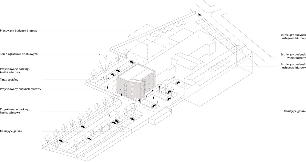 卡托维兹办公室区（注：Biurowiec可理解为办公区域相关概念，Katowice是波兰城市卡托维兹，具体需结合实际语境，此翻译仅为合理推测） 丨PolandKatowice丨SLAS architekci-17