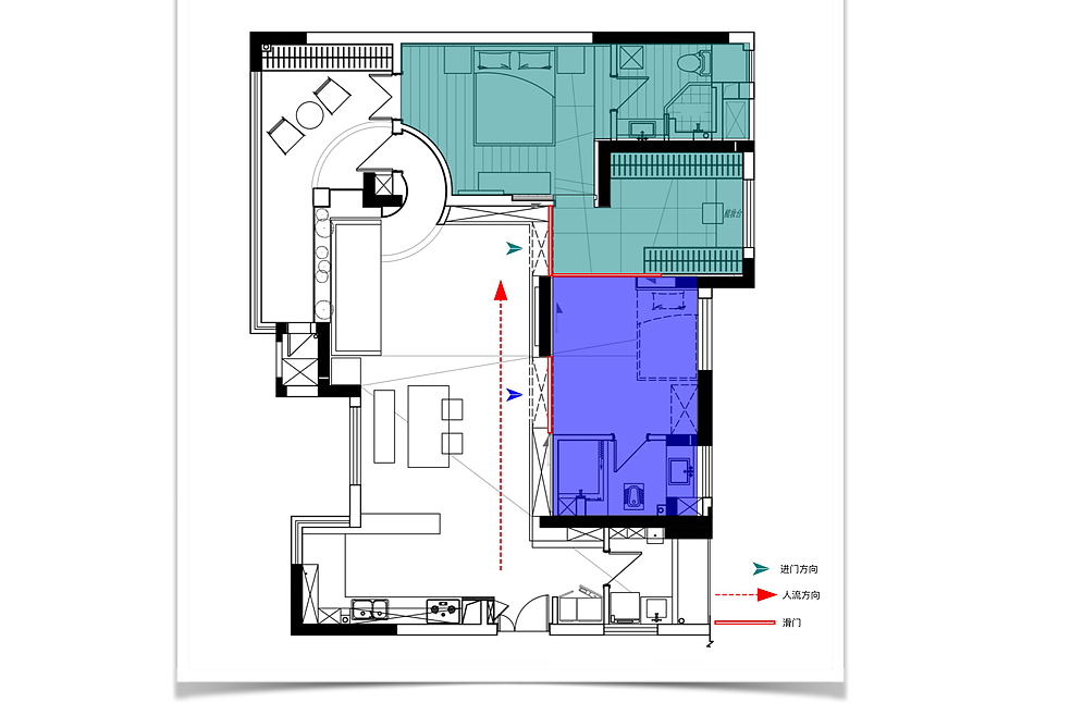90 后婚房设计 | 自由组合的魔方空间-34