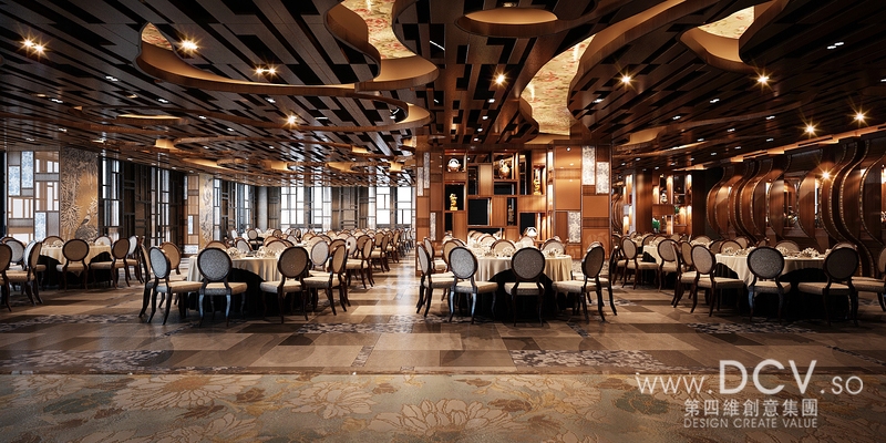 西安 高端的太子轩青花主题情景餐厅设计项目-6