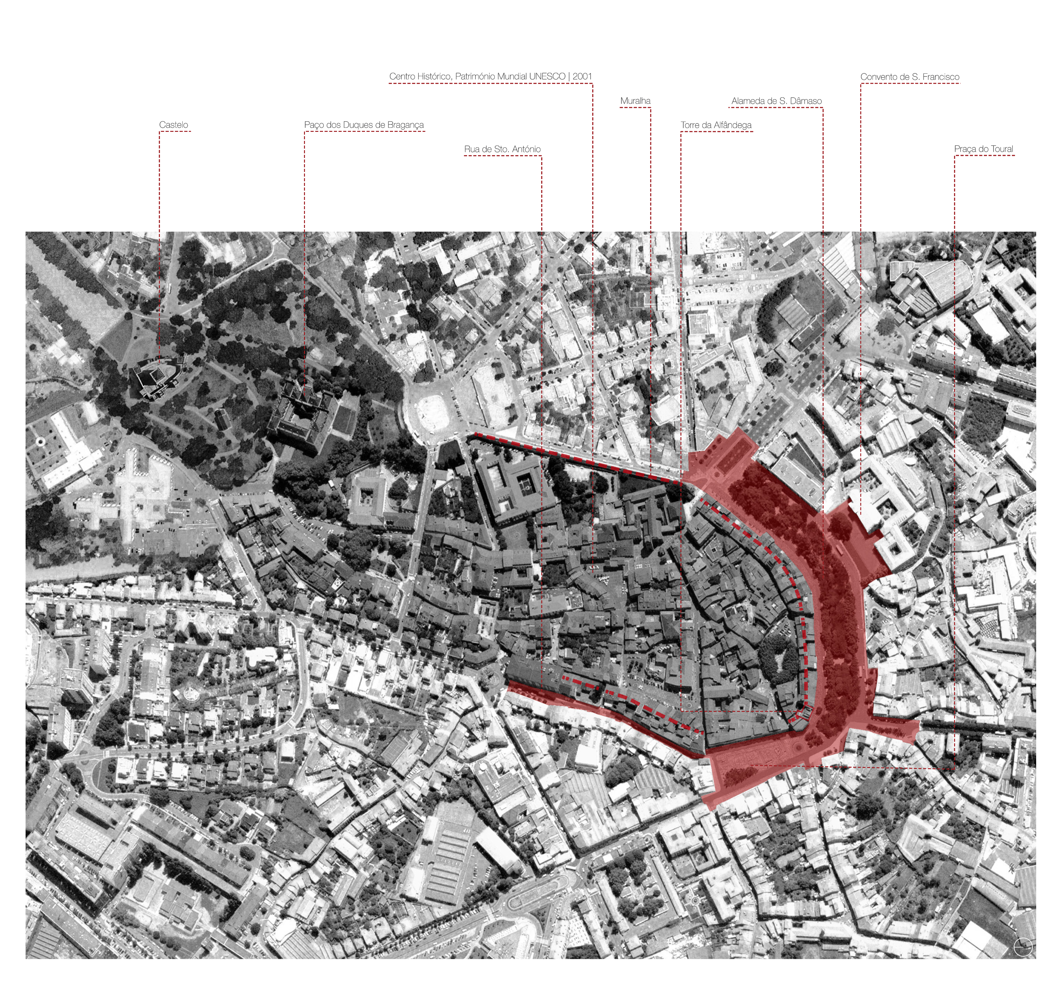 普拉亚杜图拉尔,圣达马索林荫大道和圣安东尼奥街城市更新项目丨葡萄牙丨米尼奥大学建筑学院研究中心等-11