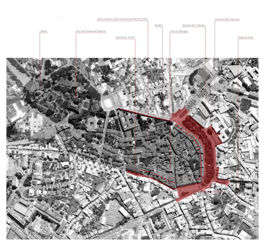 普拉亚杜图拉尔,圣达马索林荫大道和圣安东尼奥街城市更新项目丨葡萄牙丨米尼奥大学建筑学院研究中心等-11