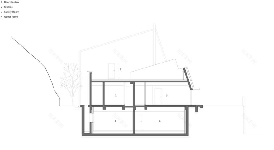 首尔独特山景住宅,现代设计与自然融合-55