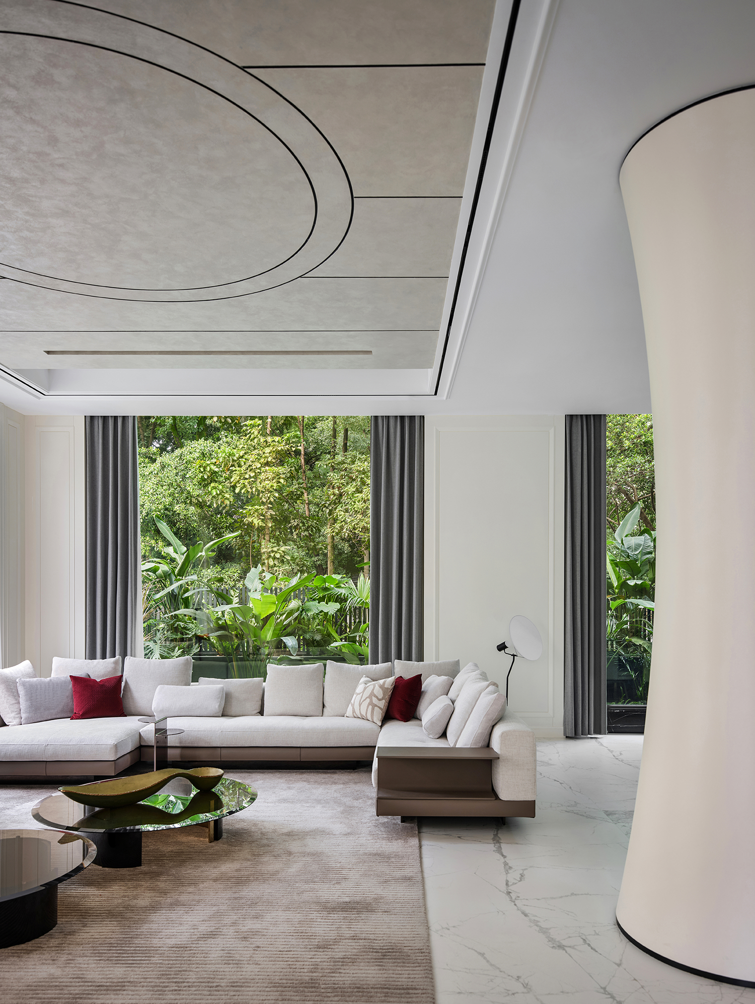 四川成都·锦官新城1000㎡ 森系自然住宅设计丨中国成都丨STUDIO.Y室内设计事务所-32