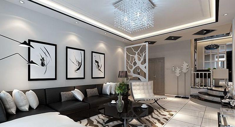 哈尔滨凤凰装饰公司宝宇天邑后现代主义设计-15