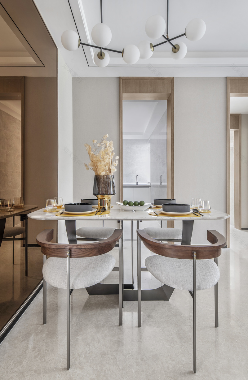 融信郑州奥体世纪89户型样板间——“暮光琥珀”般的家-12