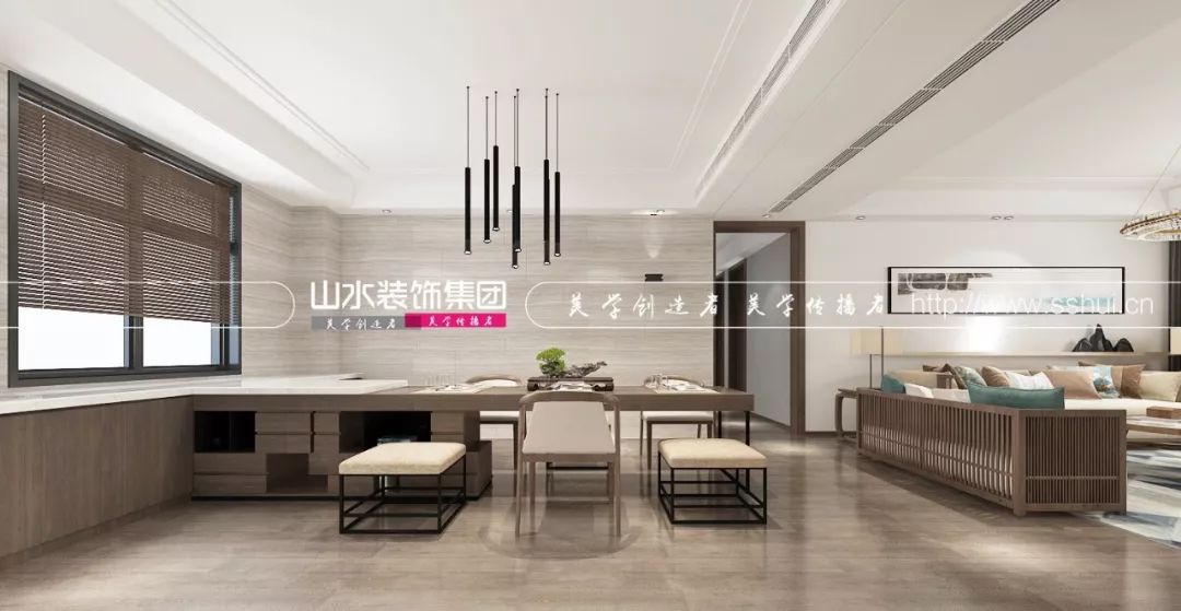 新中式装修的魅力 | 庐州府 160 平米三室两厅设计-22