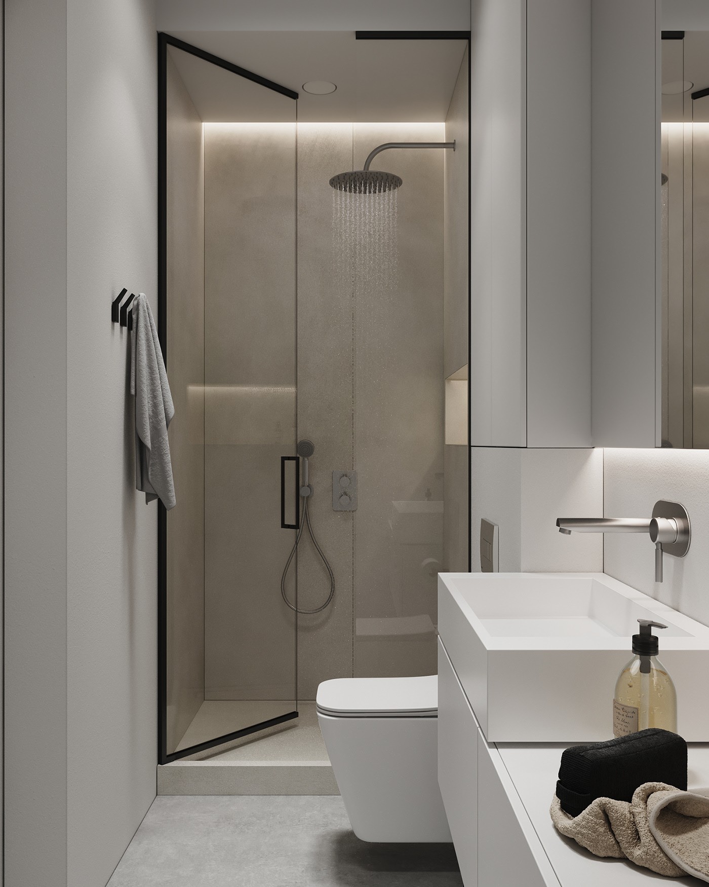 复式简约，白色调空间设计！-9