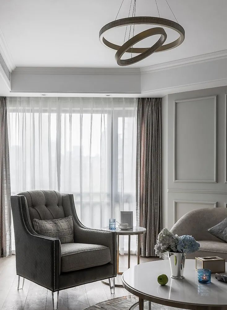 120㎡美式轻奢家居,精致优雅的时尚生活!-29