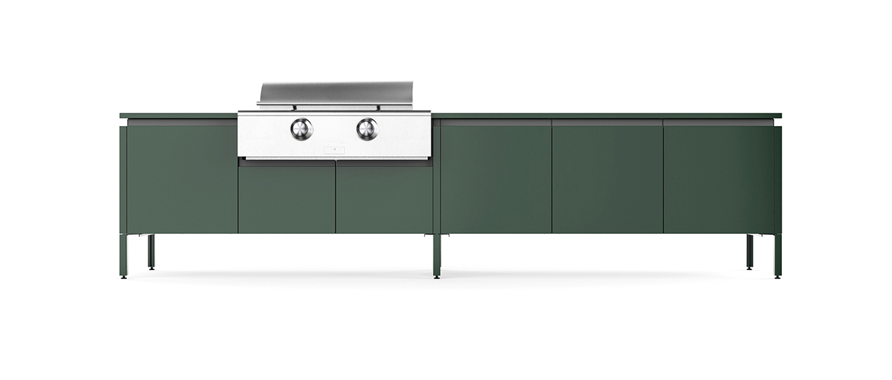 三大品牌联手推出 13 款大胆色彩户外厨房-20