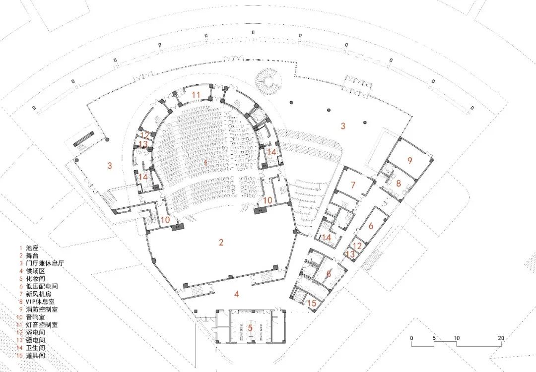 河南信息科技学院（筹）会堂丨中国鹤壁丨同济大学建筑设计研究院（集团）有限公司-50