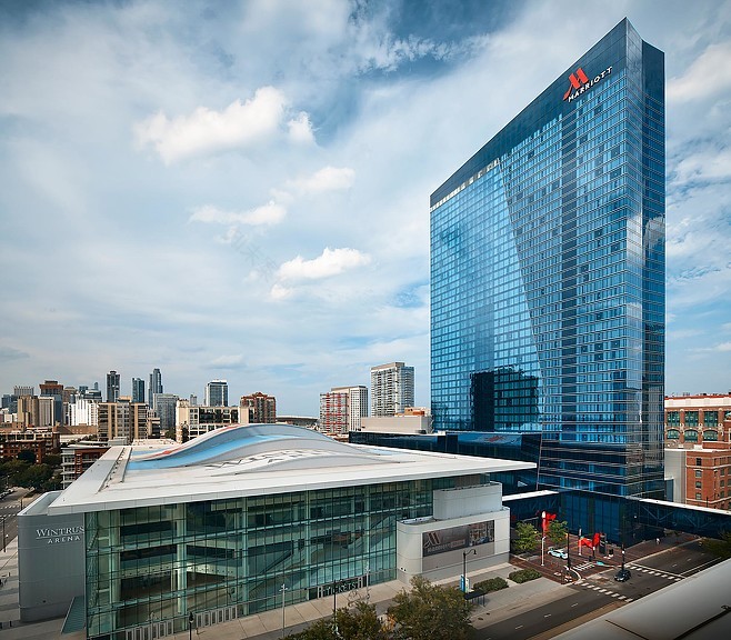 万豪麦考密克广场酒店-10