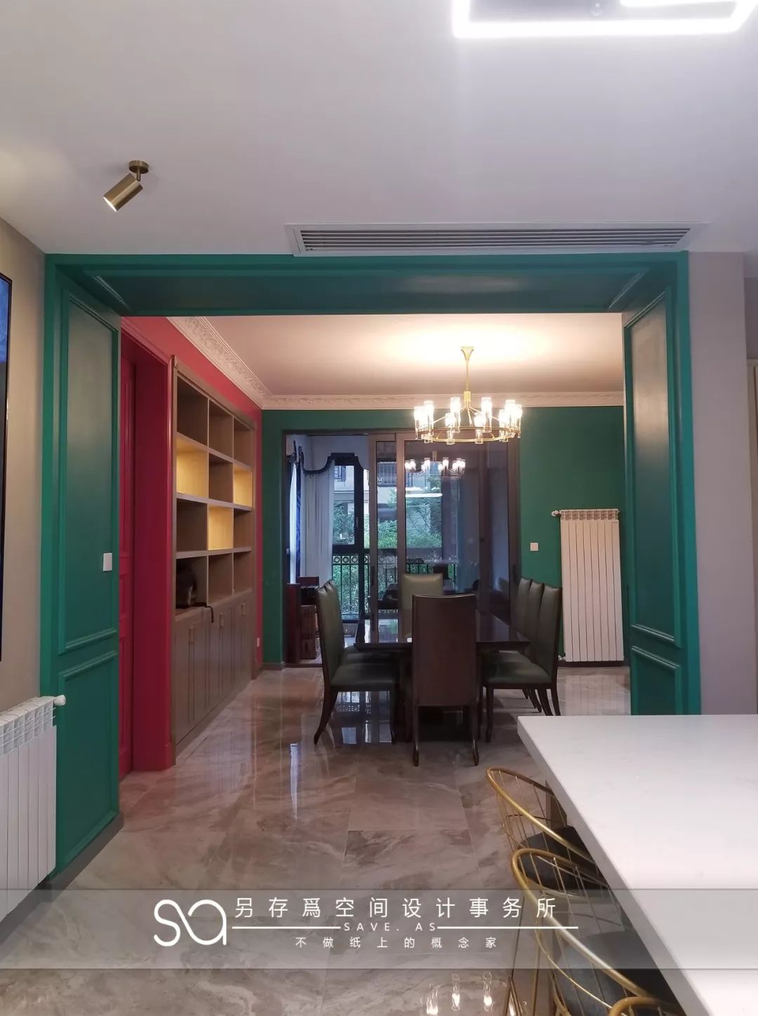 另存为空间设计 | 长沙明昇壹城 140 平米新装饰主义住宅案例-37