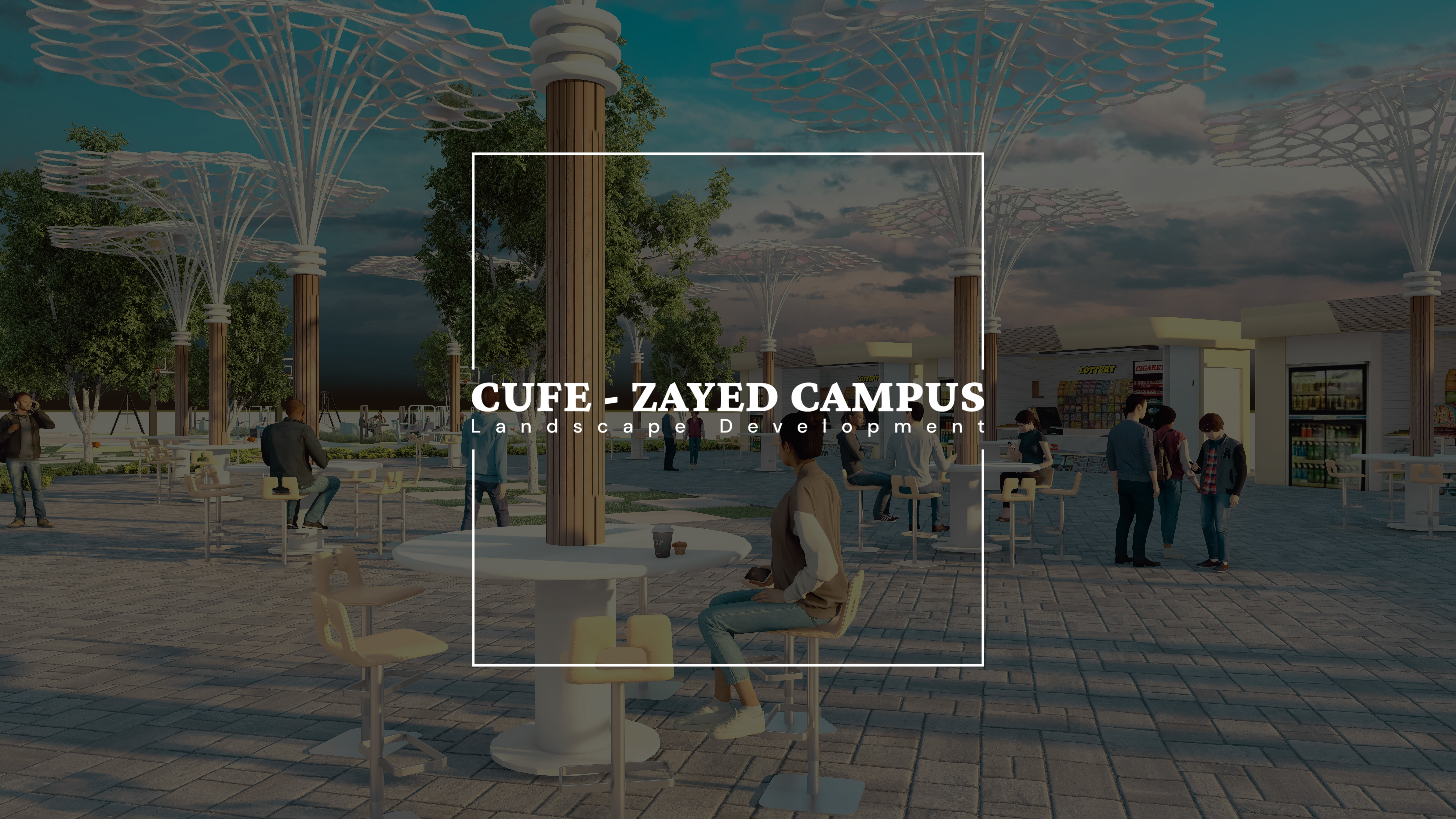 CUFEZAYED CAMPUS 景观开发丨埃及开罗丨开罗大学建筑系-0
