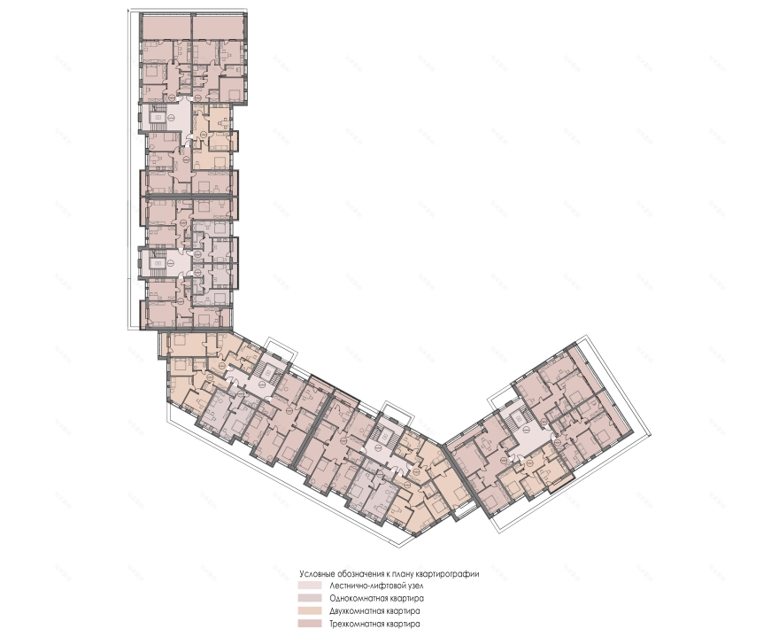 Секционный жилой дом средней этажности-15