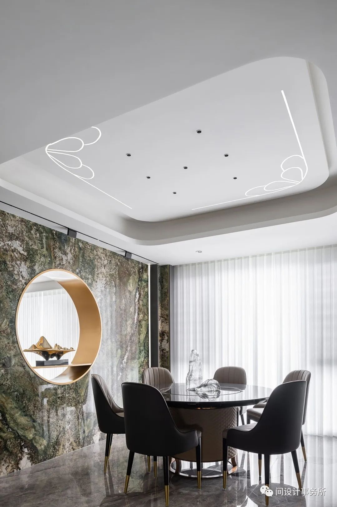 菩提苑 · 极简诗意的家居空间设计丨间·设计事务所-24