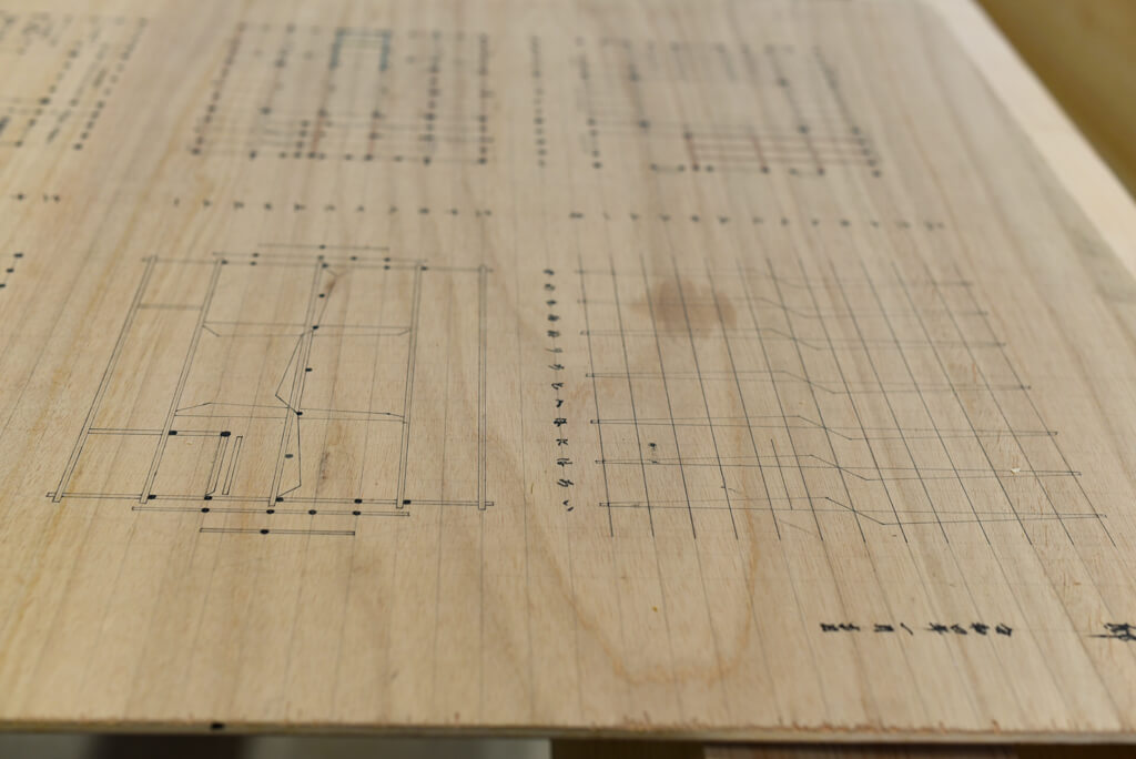 音乐家的家7 木配り 墨付け 刻み丨水野设计室-42