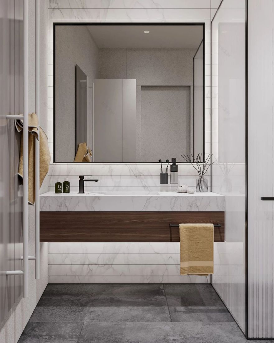 504㎡三层极简别墅设计丨LeQB Architects-103