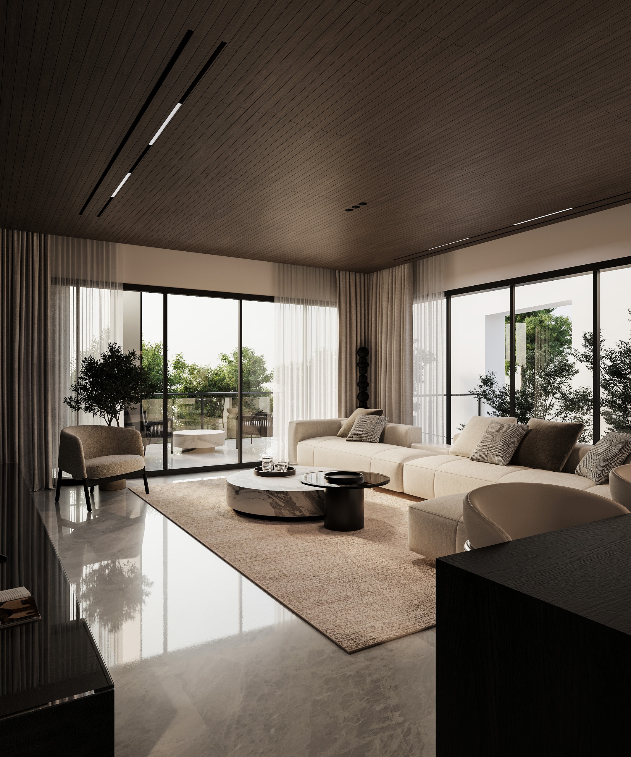 SM Residence | Living Room-1