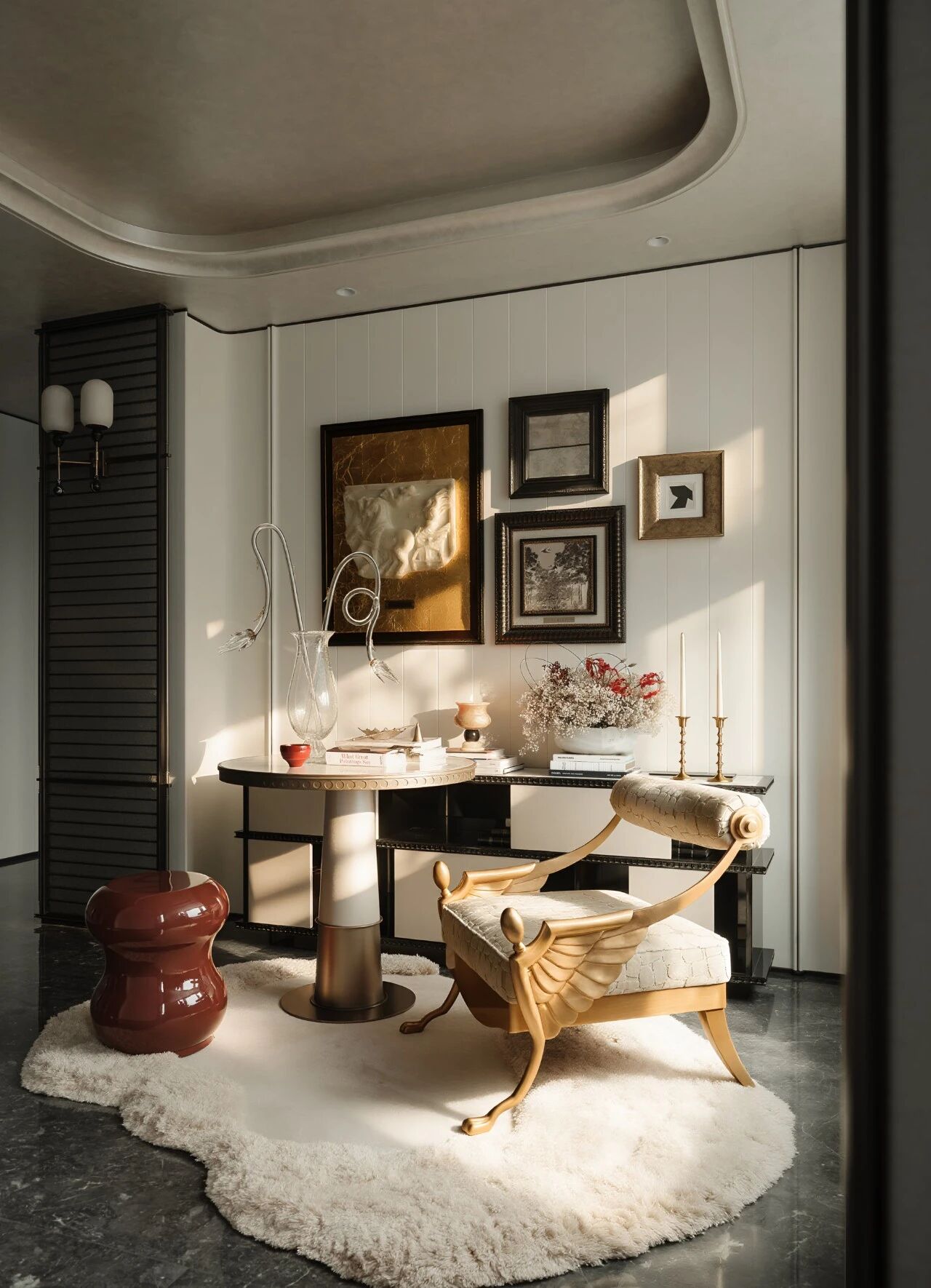 新作  ：演绎理想家的双面美学——金华滨江沁湖映月丨IF DESIGN 羽果设计-23