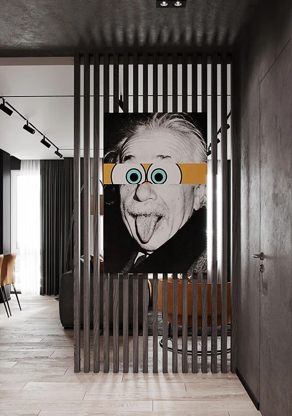 89㎡原木黑家居丨Alexander Bocharov-44