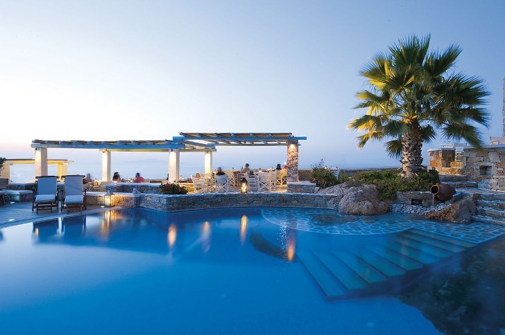 希腊传统风格酒店 Anemomilos Apartments-11