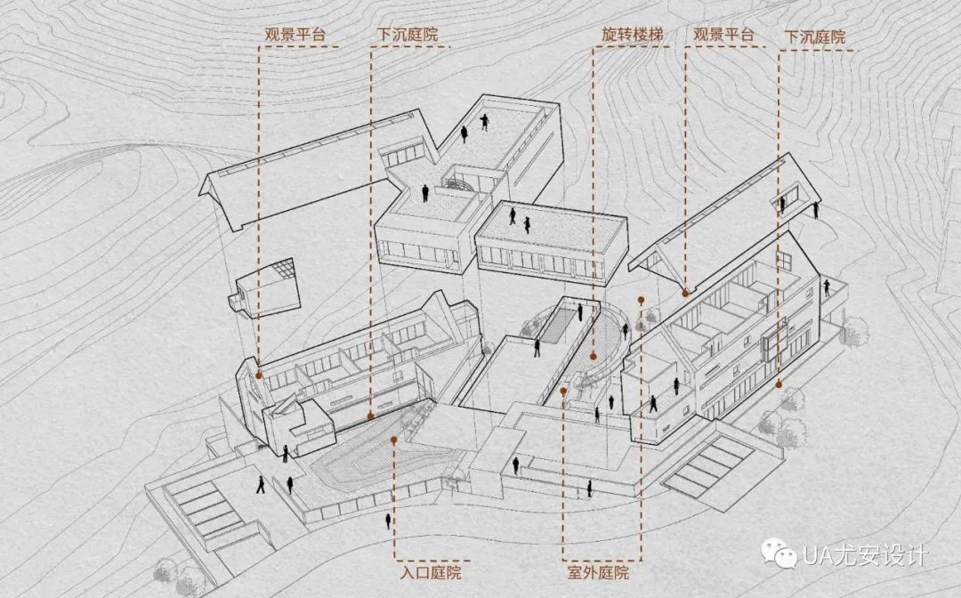 安吉五峰山运动村松月半岛酒店设计丨中国浙江丨不详-25